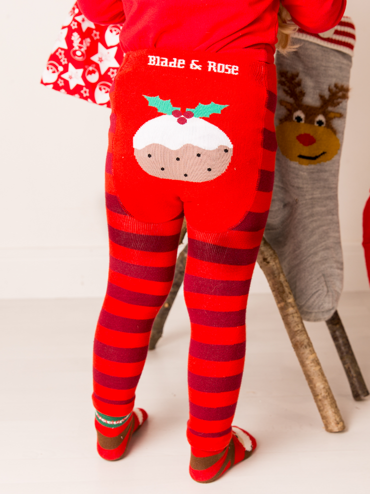 Christmas Pudding Leggings